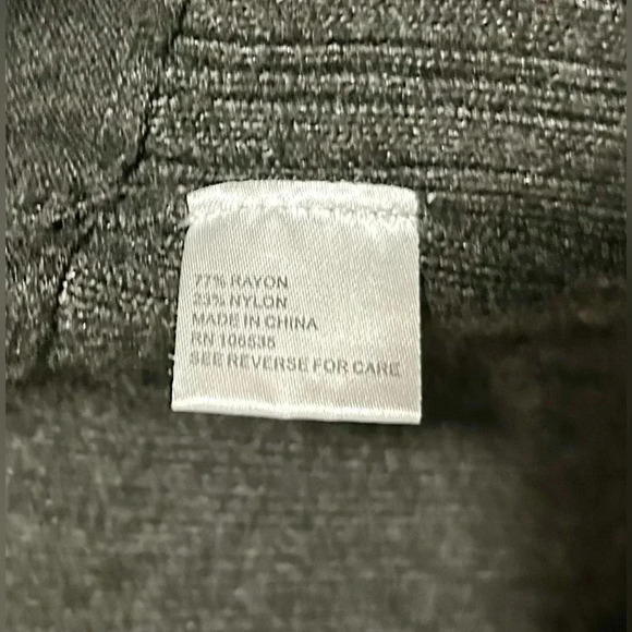 Gently Worn Central Park West Gray Cropped Cardigan, Size XS. - Picture 4 of 4